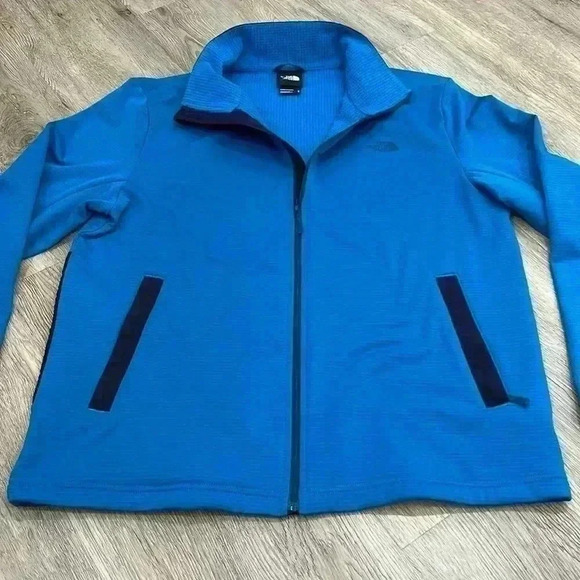 The North Face Men’s Wayroute Full Zip Fleece, Medium (NWOT) - Picture 5 of 11